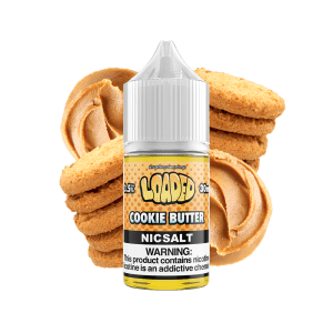 cookie butter nic salt by loaded ejuice