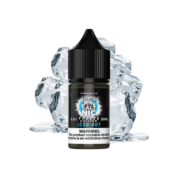 iced out freeze edition salt nic by ruthless vapor