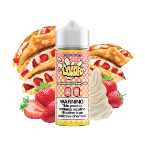 strawberry cream crepe by loaded ejuice